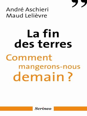 cover image of La fin des terres